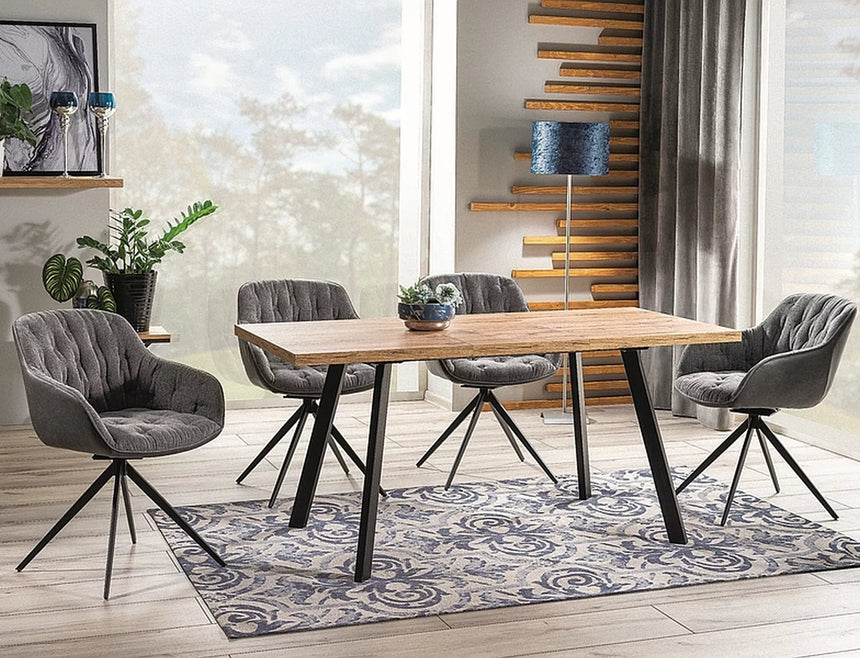 Tehlový jedálenský stôl