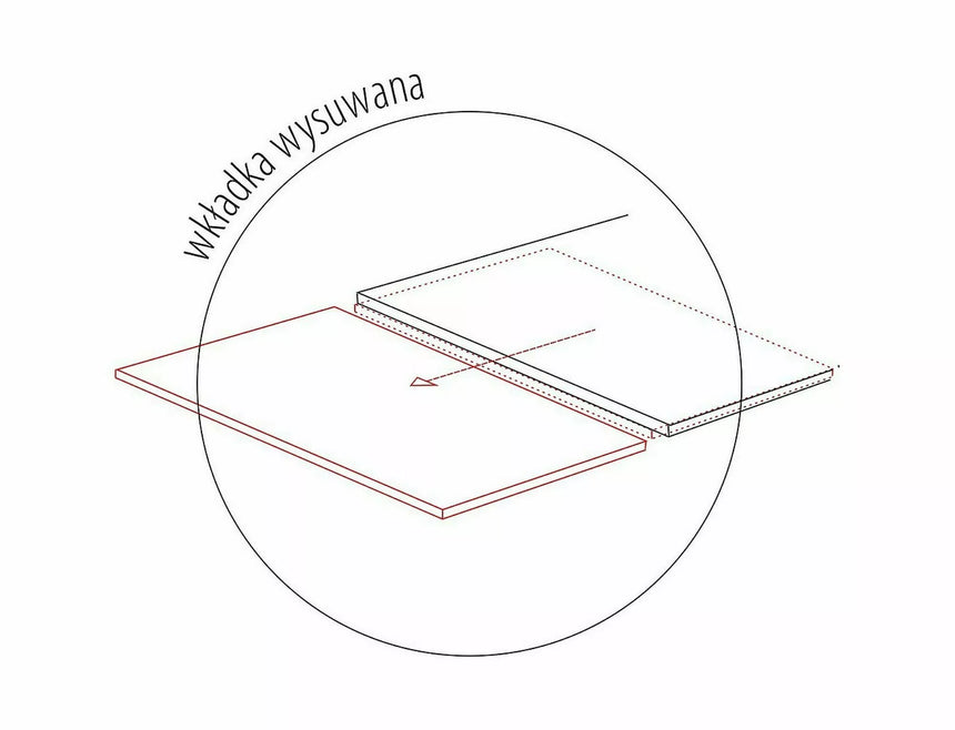 Jedálenský stôl Westin Keramika Sahara Noir