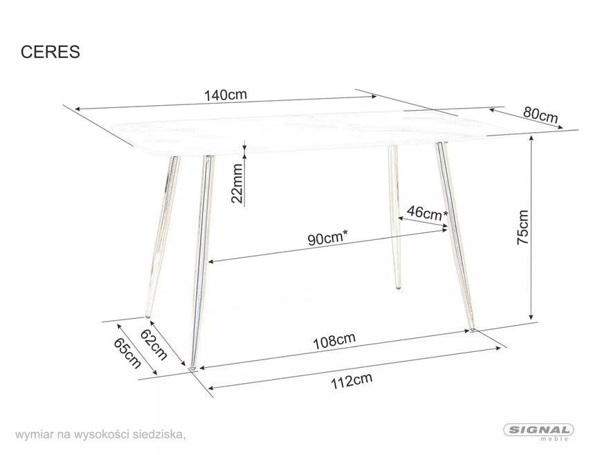 jedálenský stôl Ceres