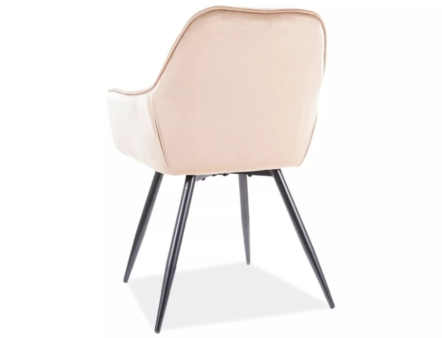 Zamatová stolička z čerešne I.