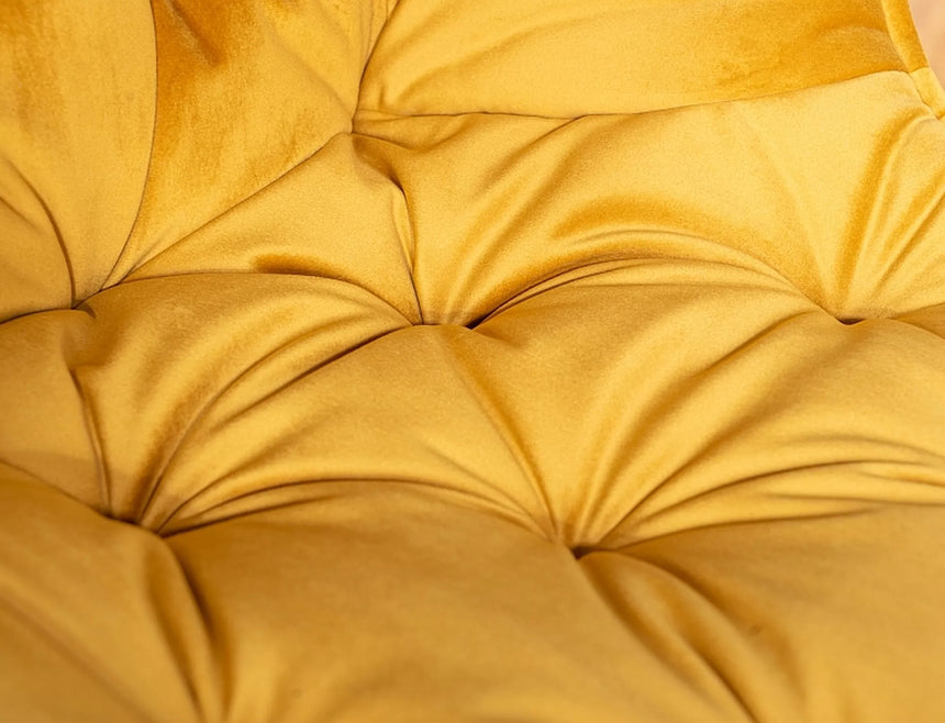 Zamatová stolička z čerešne III.