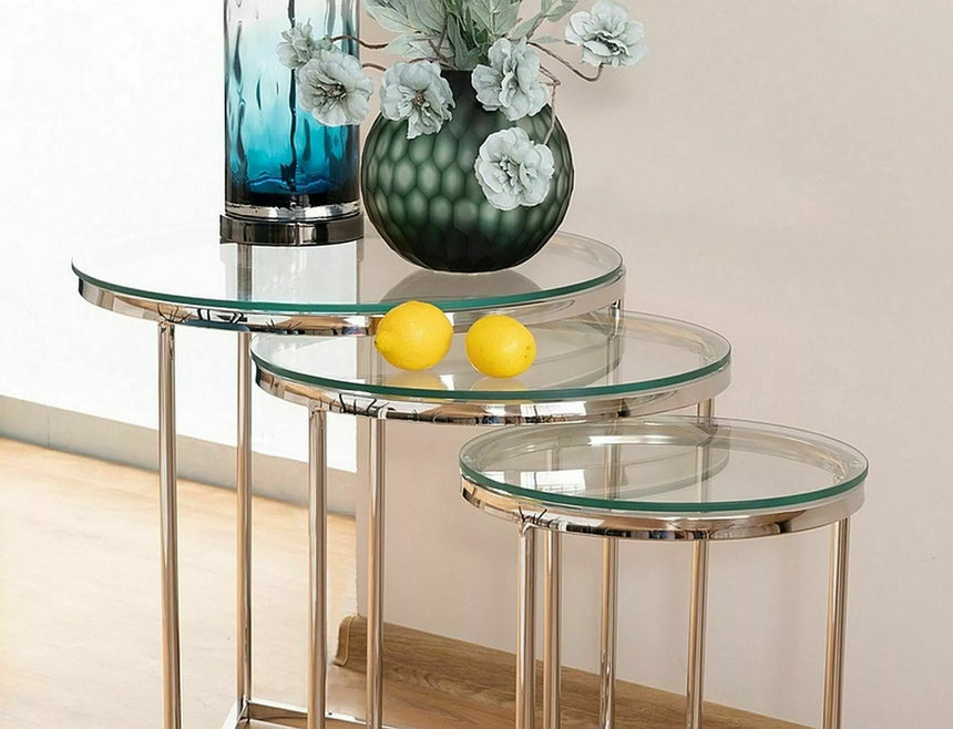 Súprava konferenčných stolíkov Trinity