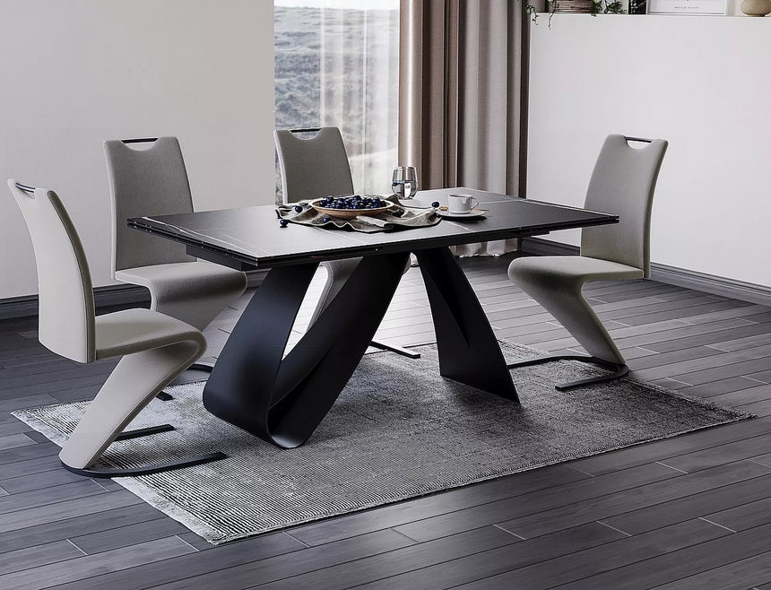 Jedálenský stôl z keramickej ocele Dune