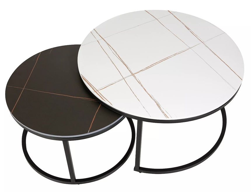 Súprava konferenčných stolíkov Ferrante B