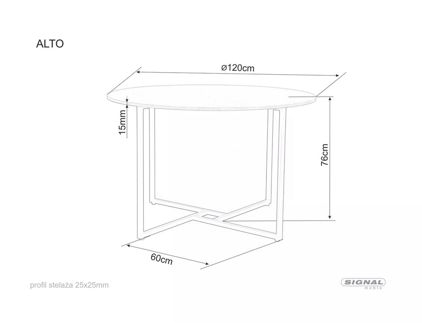 Jedálenský stôl Alto