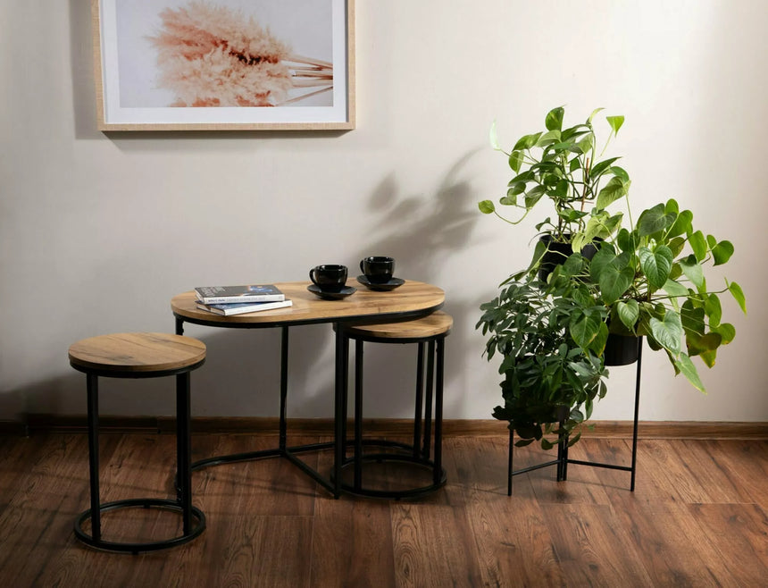 Súprava konferenčných stolíkov Twix I.