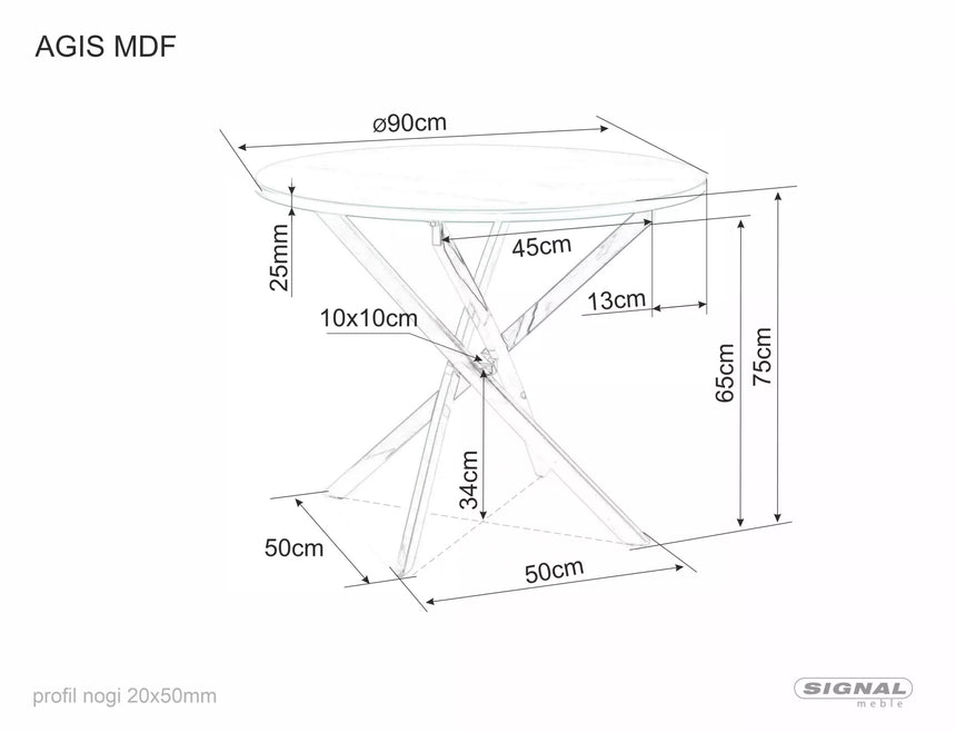 Jedálenský stôl Agis I.