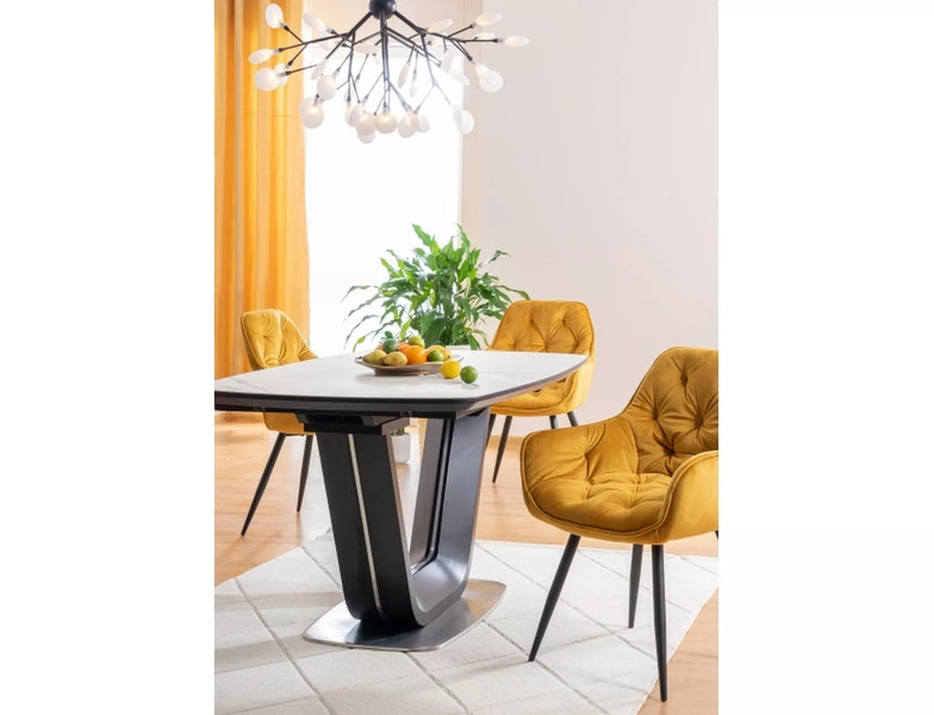 Jedálenský stôl Armani s keramickým obložením I.