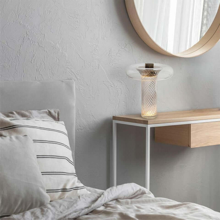 Stolová lampa Icar zlatá