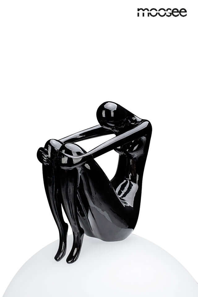 Stolová lampa Uomo 35 čierna