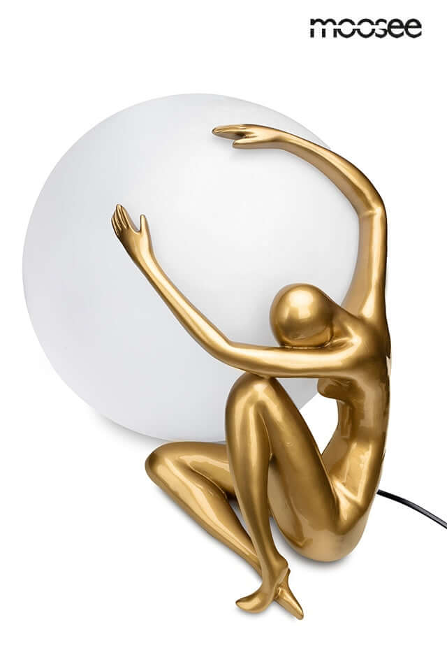 Stolová lampa Uomo 50 zlatá