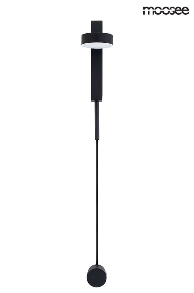 14. Nástenná lampa Clarid čierna