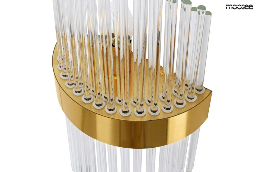 2. Nástenná lampa Florens M zlatá