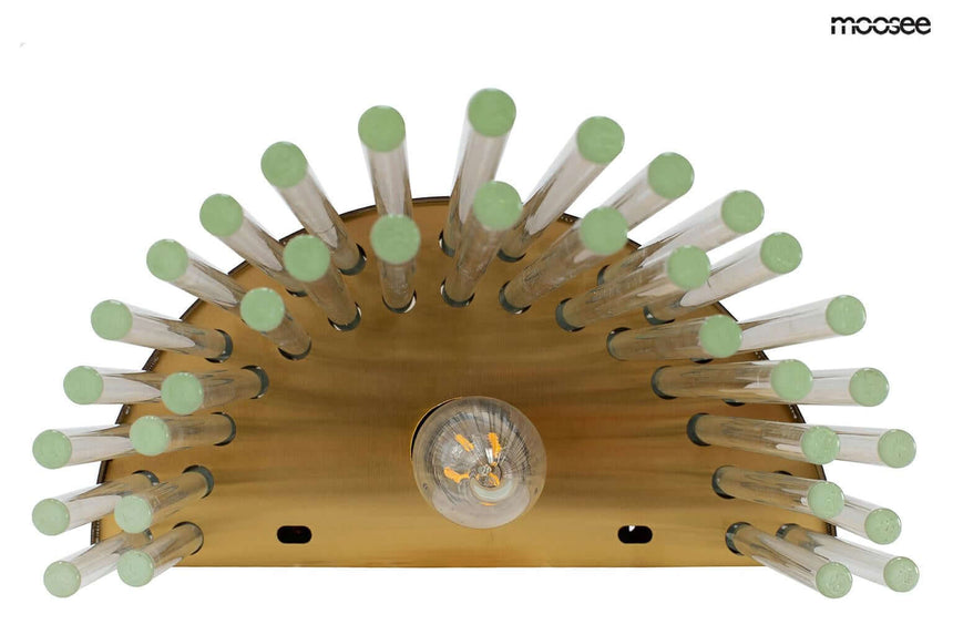 2. Nástenná lampa Florens M zlatá