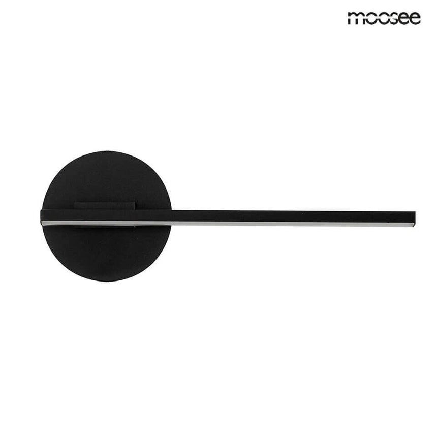 Nástenná lampa Horizon čierna