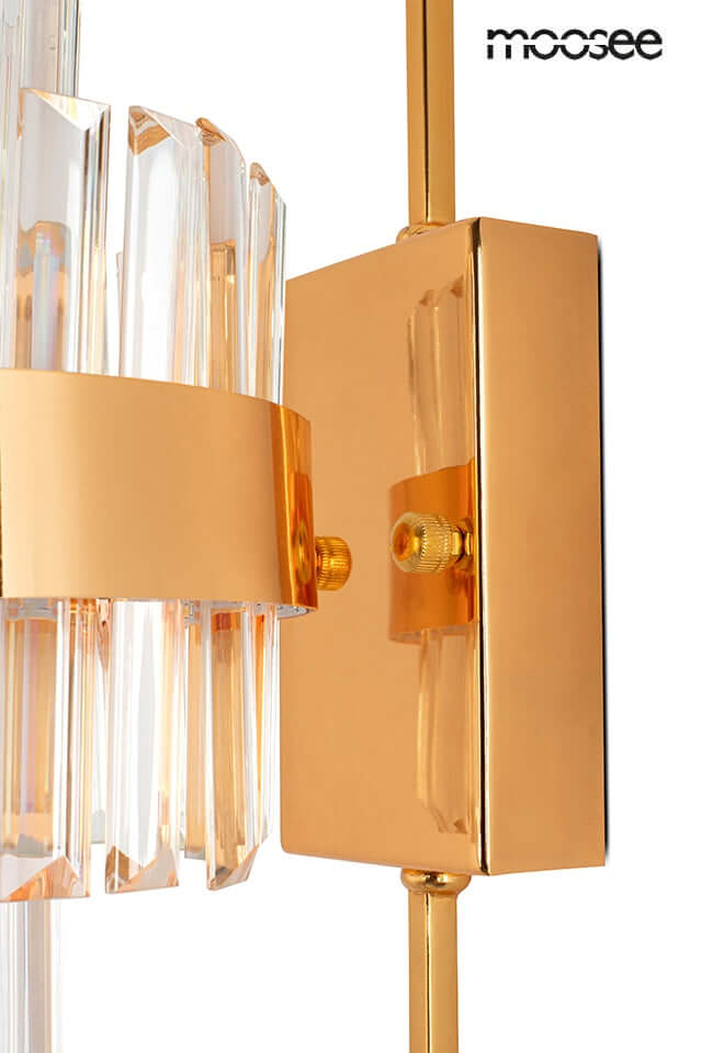 Nástenná lampa Impero zlatá