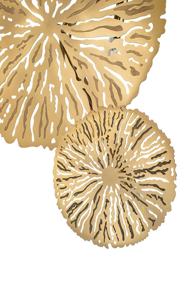 Nástenná lampa Lirio 4 zlatá