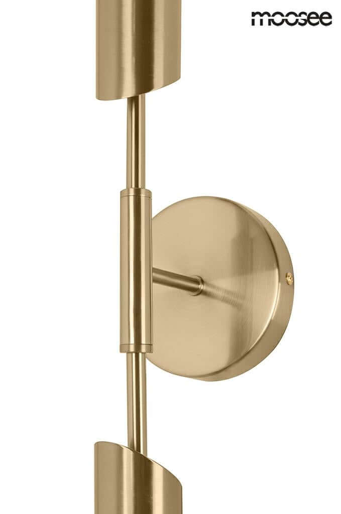 39. Nástenná lampa Locca zlatá