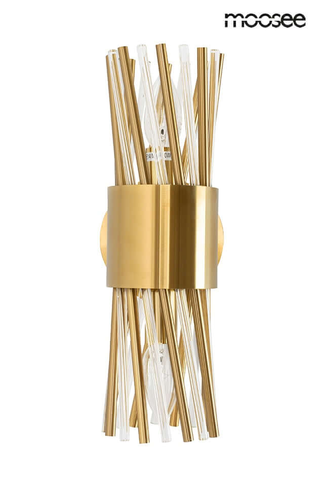 Nástenná lampa Lorenzo zlatá