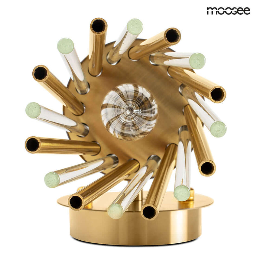 Nástenná lampa Lorenzo zlatá