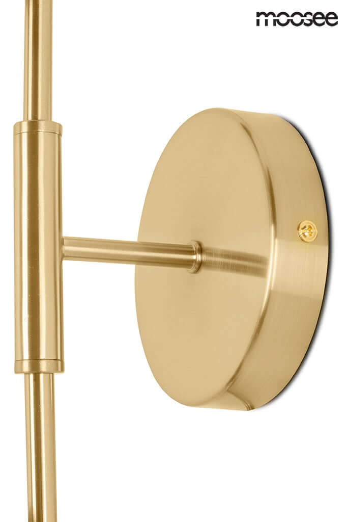 12. Nástenná lampa Lucca zlatá