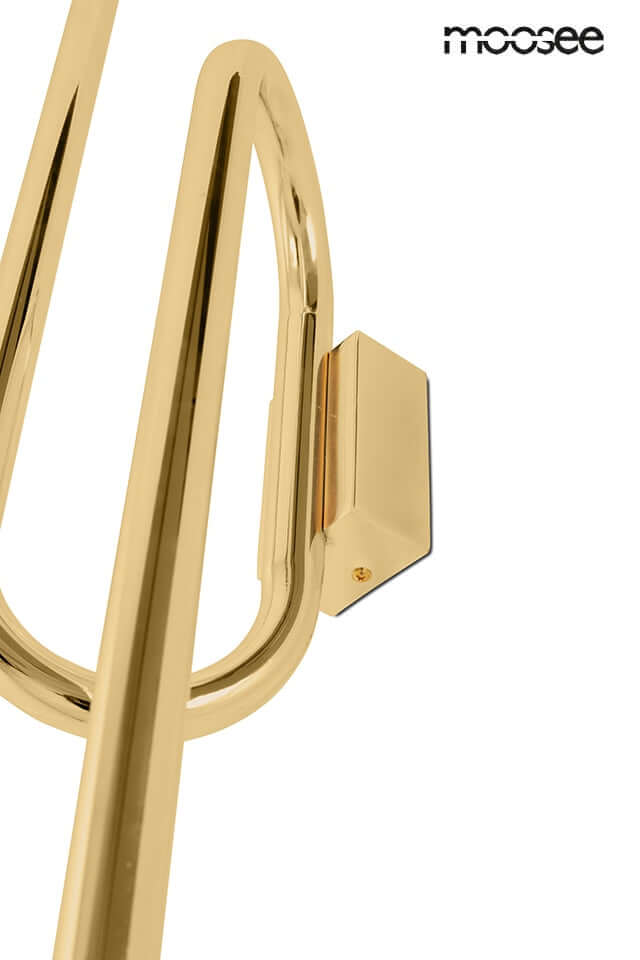 Nástenná lampa Macaroon zlatá