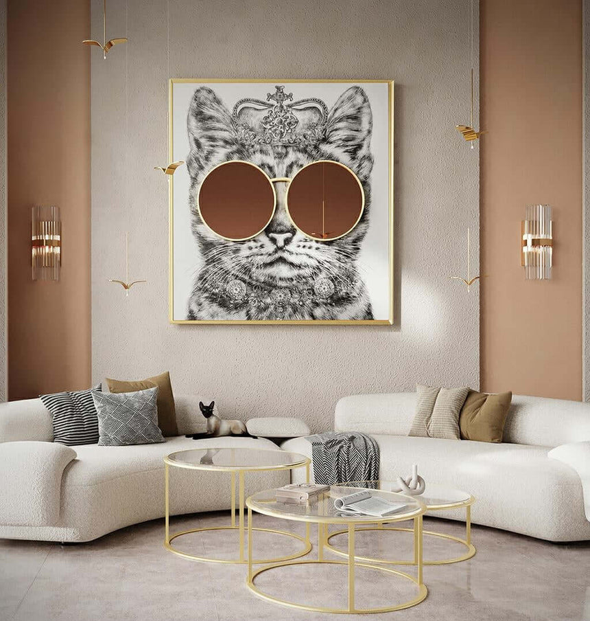 Nástenná lampa Milagro zlatá