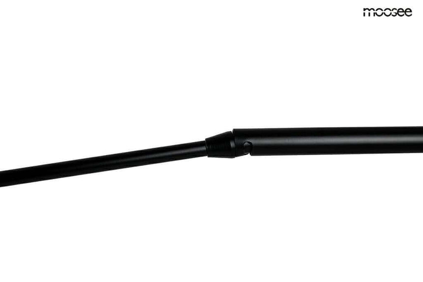 Nástenná lampa Raven – hliník, uhlíková oceľ