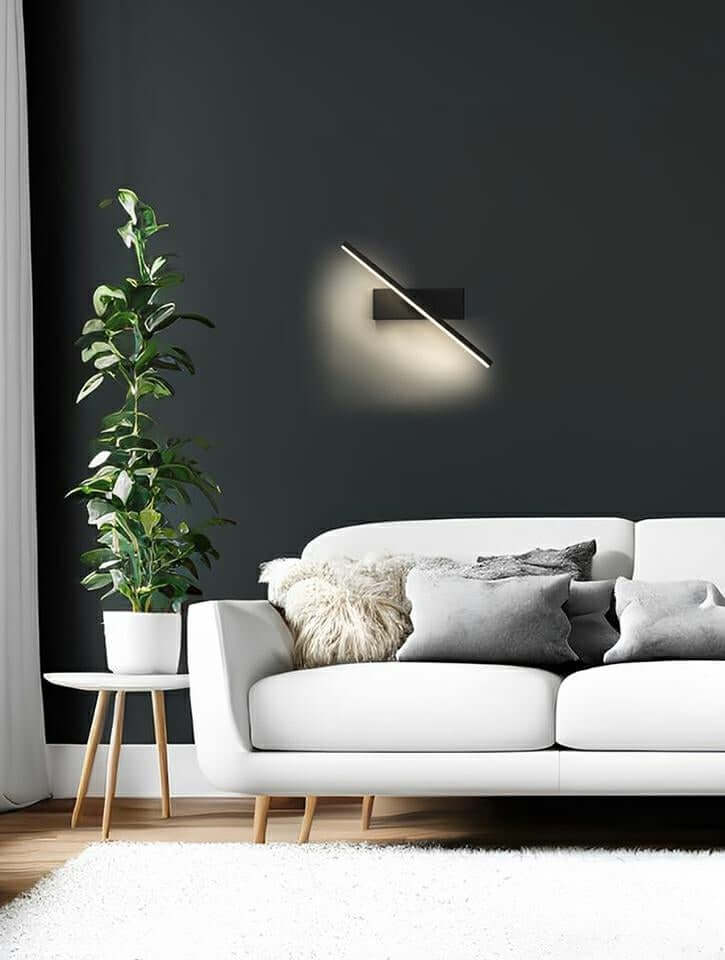 Nástenná lampa Rem čierna