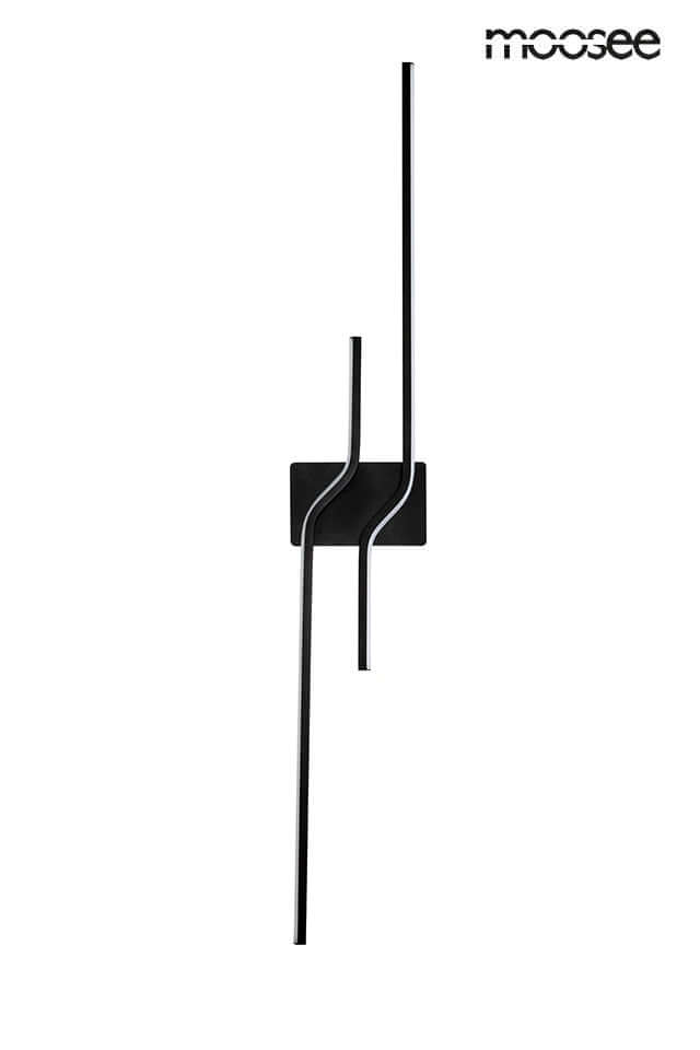 Nástenná lampa Roche 100 čierna