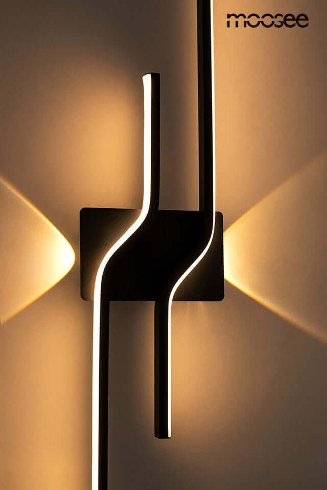 Nástenná lampa Roche 100 čierna