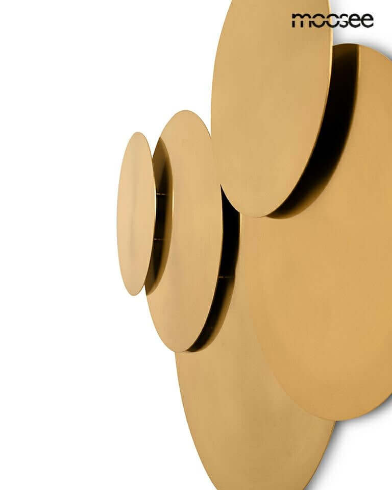 Nástenná lampa Scudo zlatá