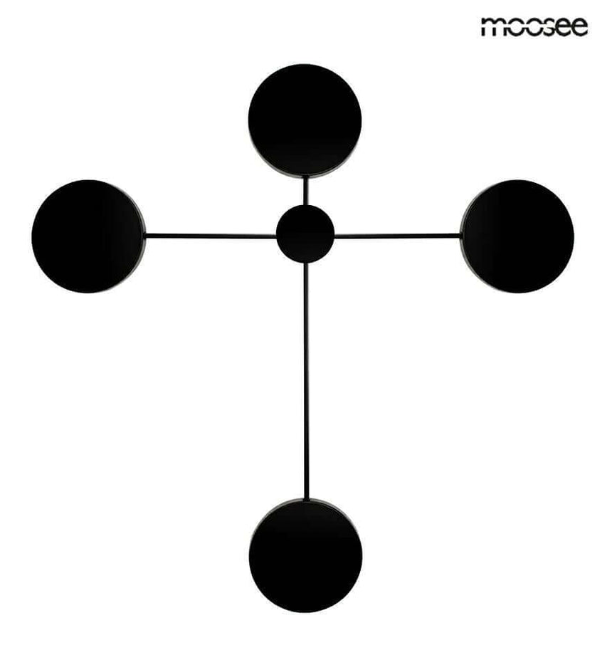 Nástenná lampa Shadow 4 čierna