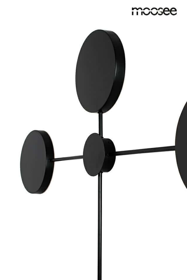 Nástenná lampa Shadow 4 čierna