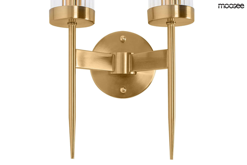 6. Nástenná lampa Torch Twin zlatá