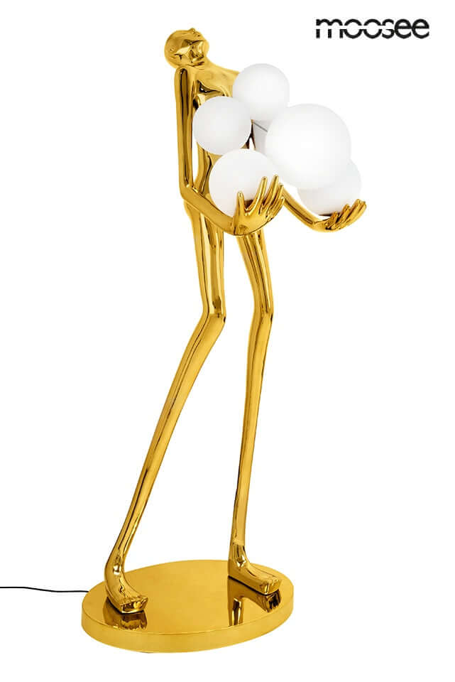Stojacia lampa Human Gold Premium
