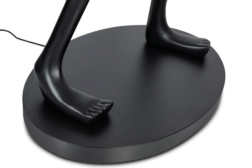 Stojaca lampa Human Premium – sklolaminát, sklo