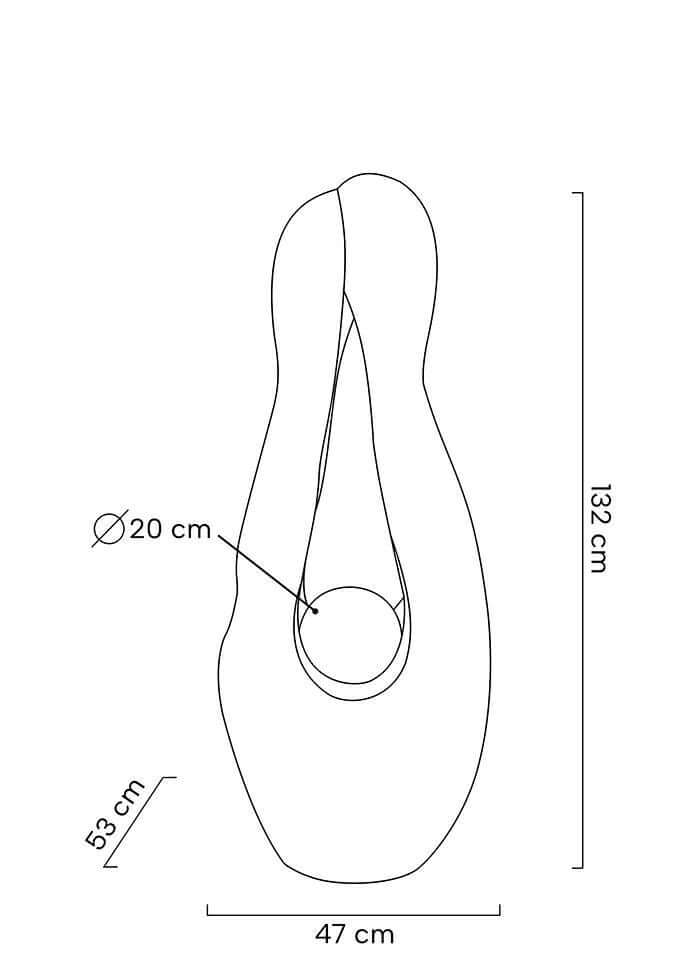 Stojacia lampa Mykonos