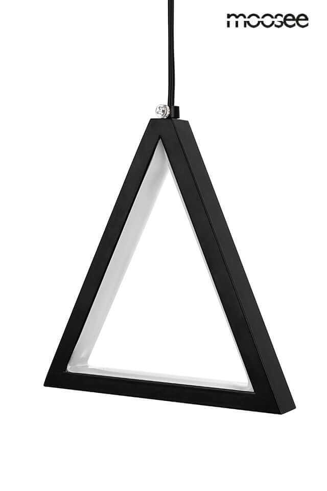 Závesná lampa Acustica čierna