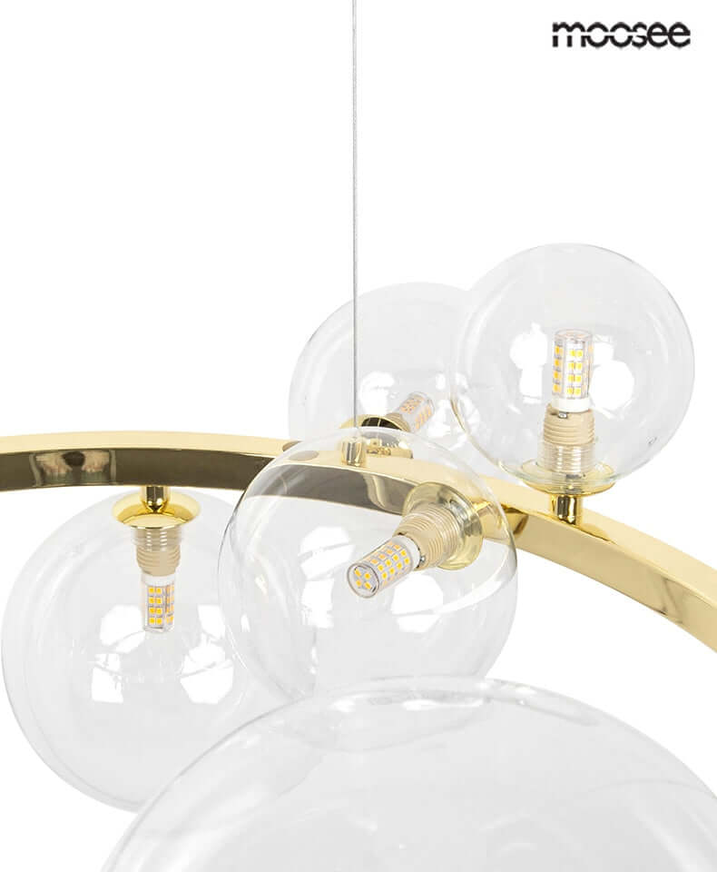 Závesná lampa Alure 85 zlatá