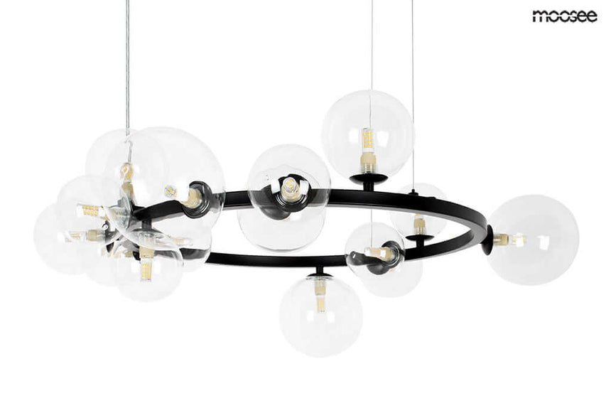 72. Závesná lampa Alure 85 čierna