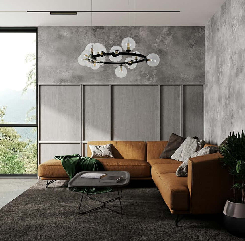 72. Závesná lampa Alure 85 čierna