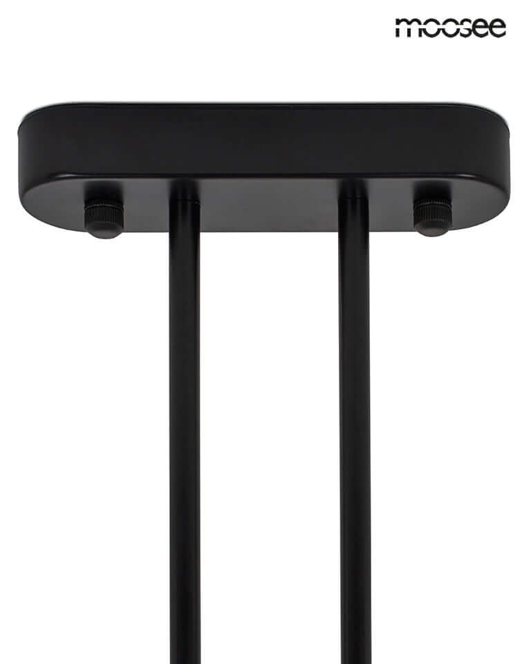 Závesná lampa Alure Line Twin 120 čierna