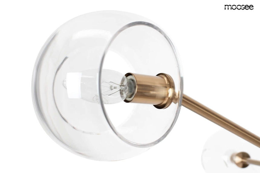 Závesná lampa Aura 6 zlatá