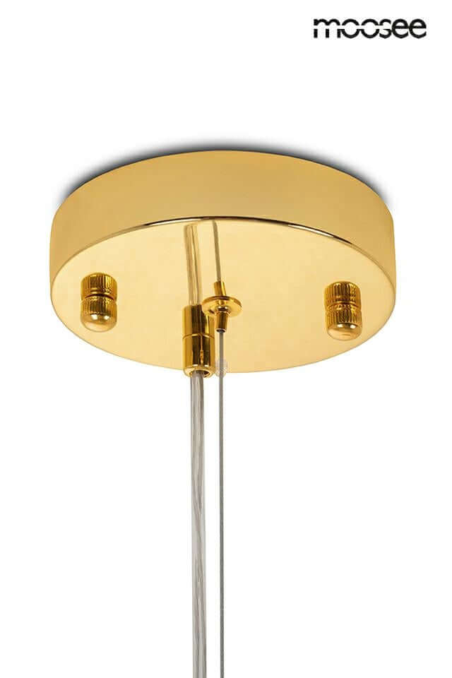 Závesná lampa Aurelia zlatá