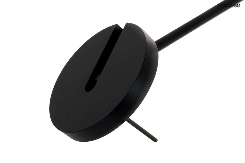 Závesná lampa Bobbie 3 čierna