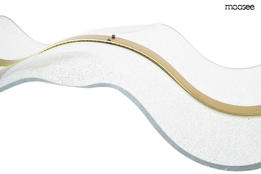 Závesná lampa Breath 150 zlatá