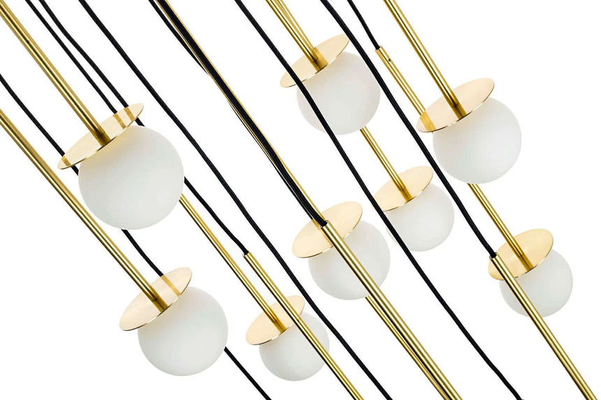 Závesná lampa Cannon Disc 16 zlatá