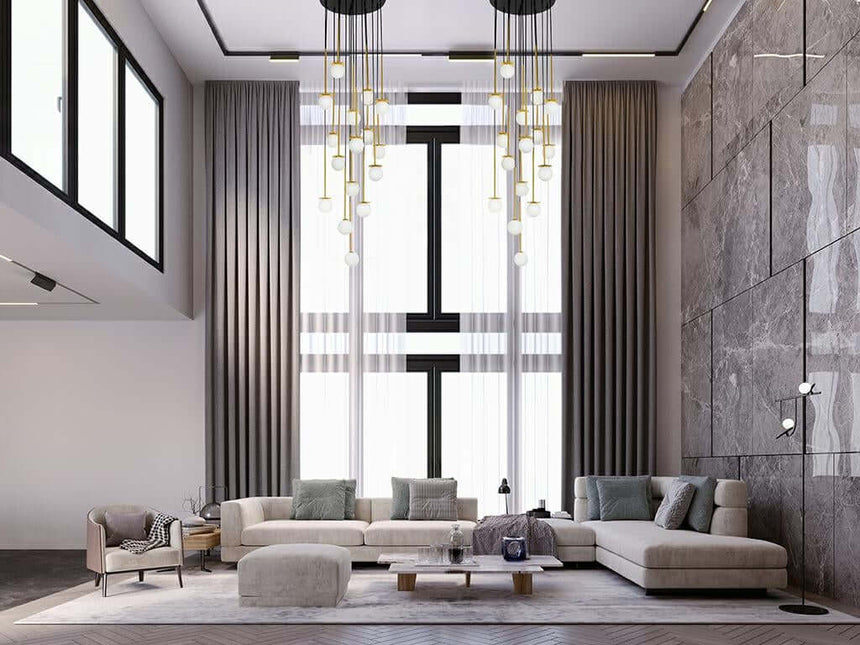 Závesná lampa Cannon Disc 16 zlatá