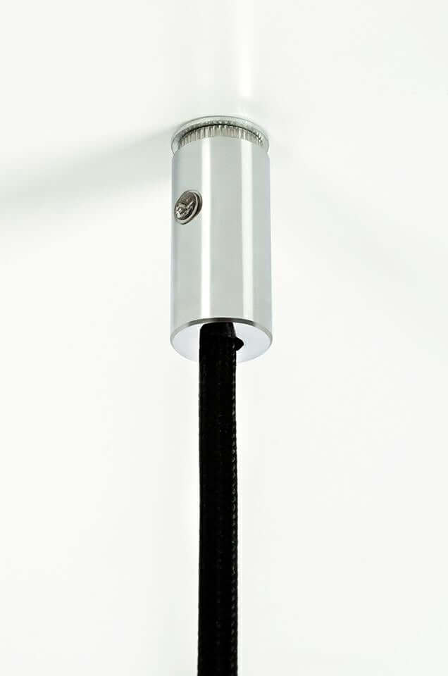 Závesná lampa Capri Disc 3 zlatá – 180 LED, hliník, sklo